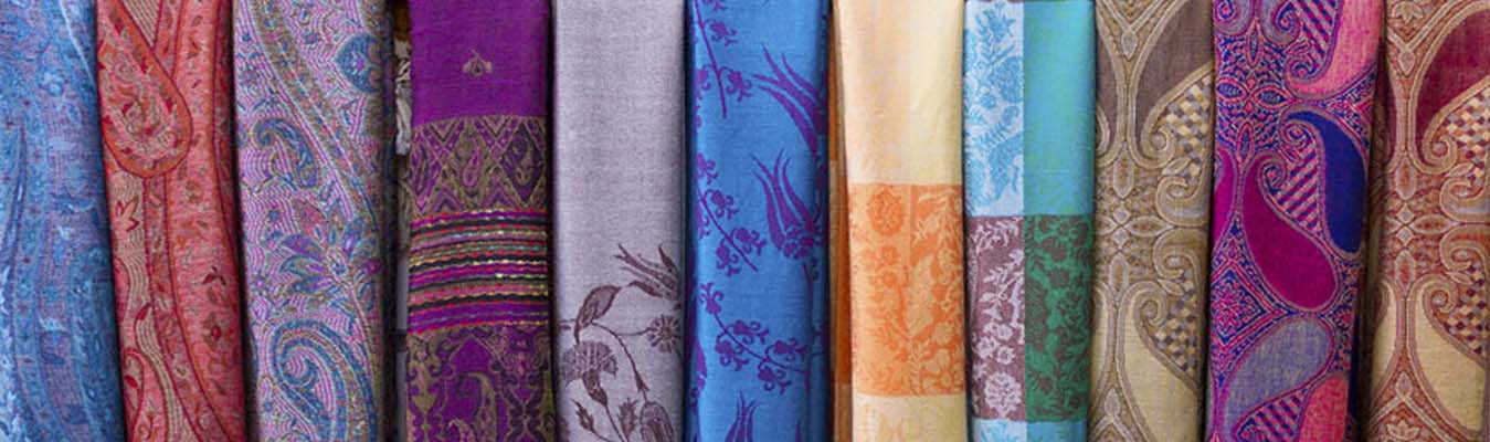 Pashmina-a fine variant of spun cashmere
